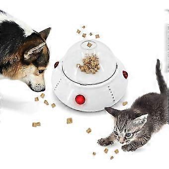 2025 Interaktiv godbitdispenser for hund/katt, automatisk kjæledyrmatdispenser, puslespillleker for IQ-trening - ny 8-15