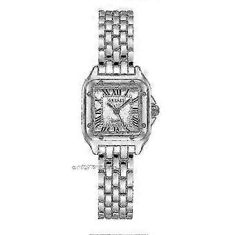 Women's Fashion Square Watches Gold Alloy Strap 2023 Luxury Ladies Quartz Wristwatches Qualities Female Roman Scale Clock 26-27