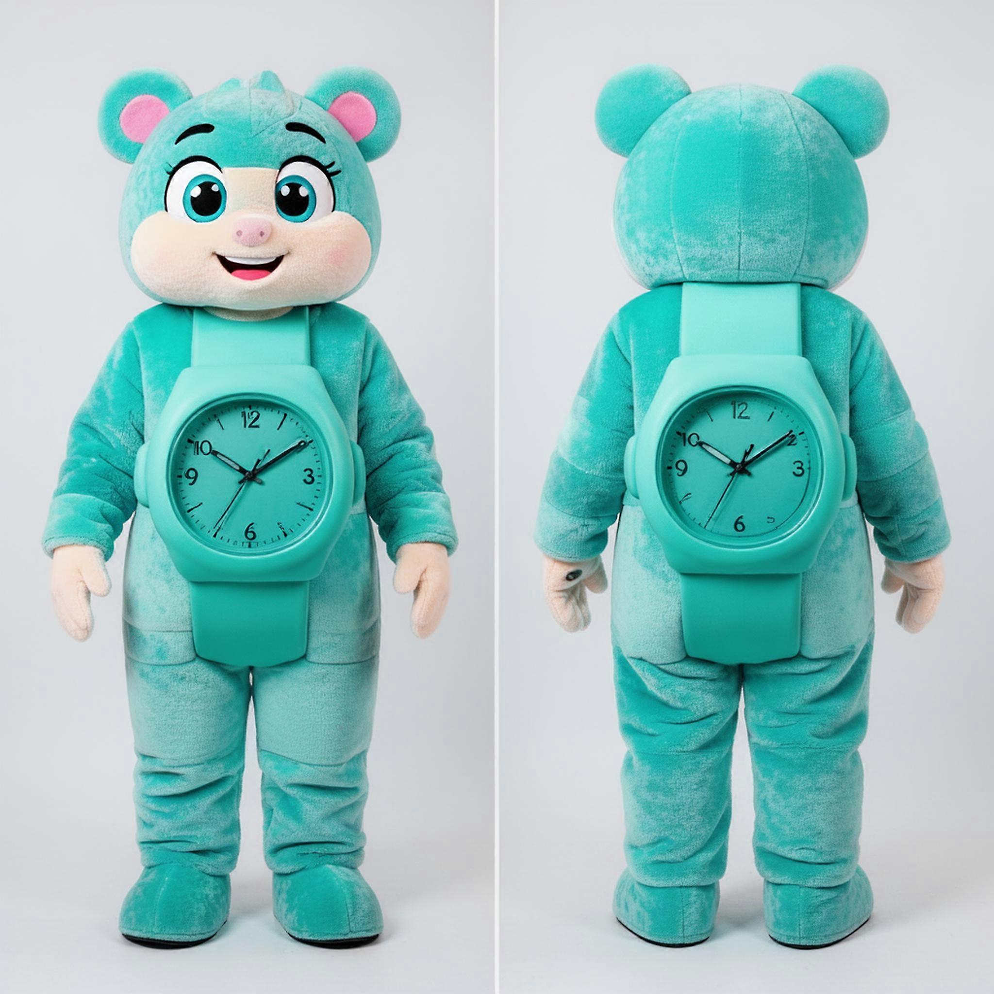 MASTICOT Turquoise Velvety Wrist Watch Mascot
