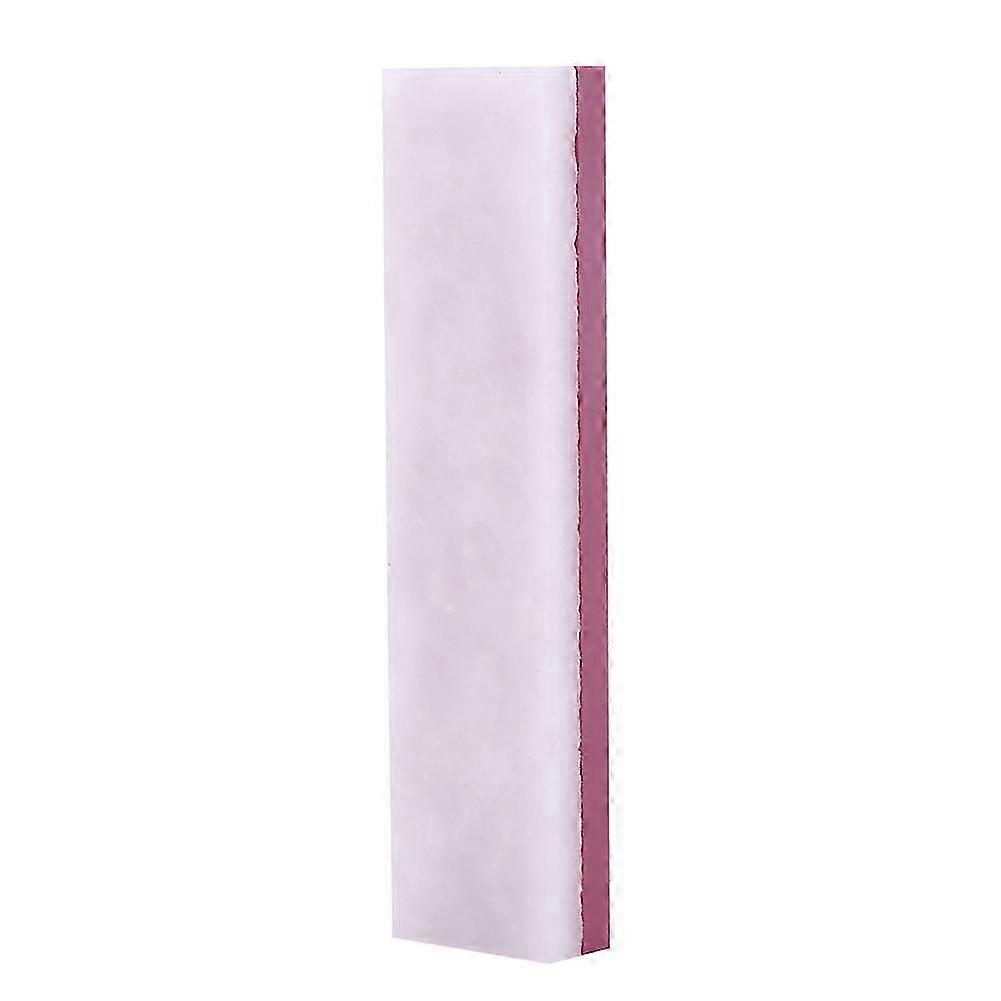 Double Sides Whetstone Blade Sharpening Stone Sharpener(White)