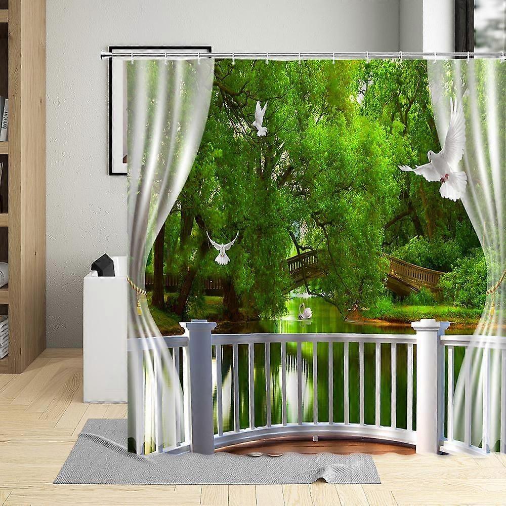 Bathroom Curtain  type-2343 Home Decor