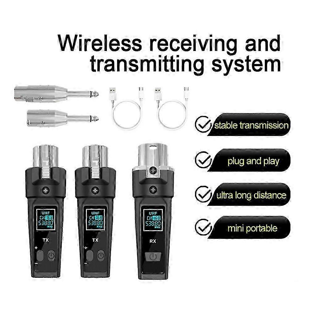 Dual-Channel 2.4G XLR Mic Kit