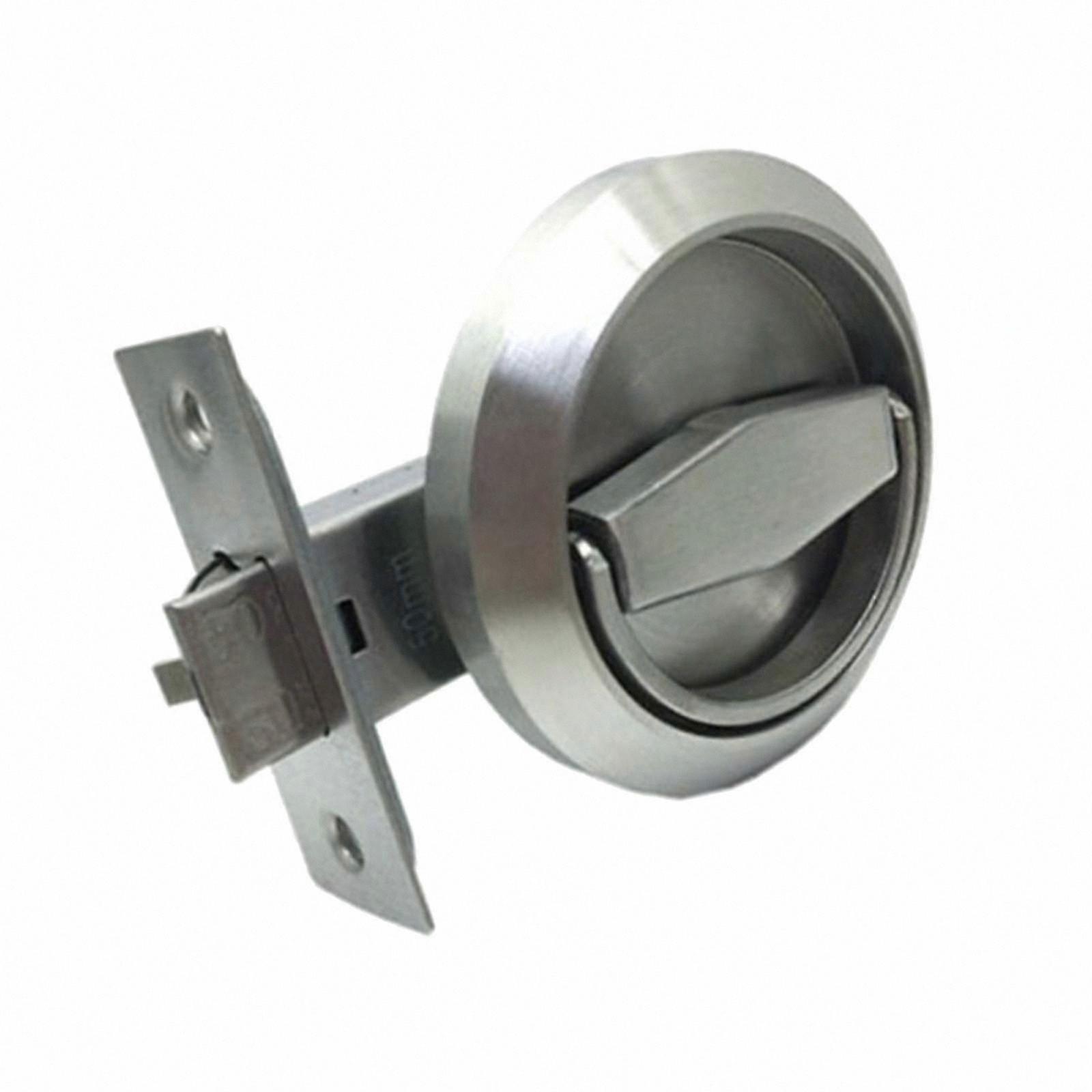 Durable Round Door Handle with Lock, Secure Knob Pulls for Home Safety, Reliable Hardware Installation Solution