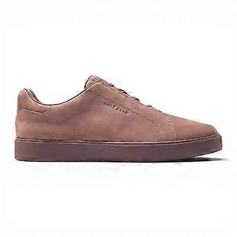 Cole Haan Men's GrandPro Luxe Slip-on Trainer C44437 Chestnut Brown Leather Sneakers Shoes