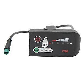 qukaim Electric Bike Display Electric Bike LED Display Meter, Waterproof Power Panel for 22.2mm Handlebars, 48VElectric Bike_HP