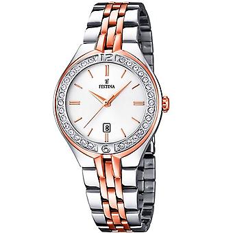 Festina Mademoiselle Quartz Analog Women's Watch with Stainless Steel Bracelet F16868/2