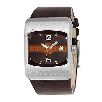 Fossiele trend Quartz analoge man horloge met JR9389 Cowskin armband