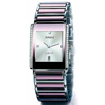 R. integral rado purple s.l. Watch for Women Analog Quartz with Ceramic Bracelet R20429762