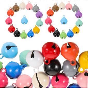 Decorative Dog Collar Bells Small Bells for Pet Collar with 60Pcs Set