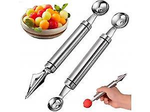 Fruit Carving Tool, Ball Digging Tool, Stainless Steel Multifunction Kitchen