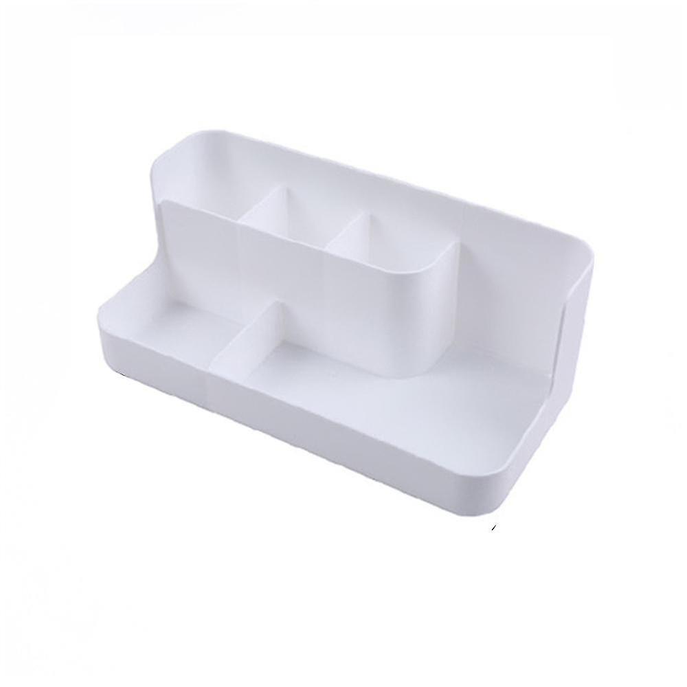 Pp Storage Box, Suitable For Remote Control Stationery 5 Compartment Korean Style Storage Box
