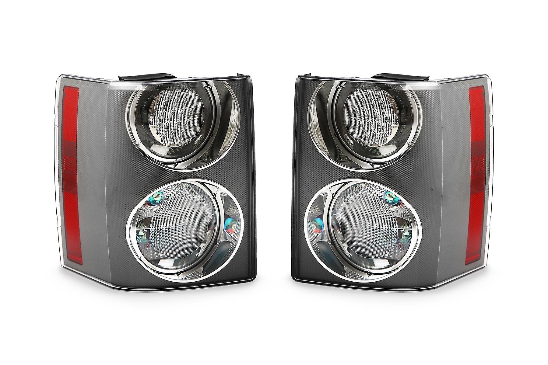 Rear Lights Set Clear LED For Range Rover Vogue L322 Supercharged 02-09
