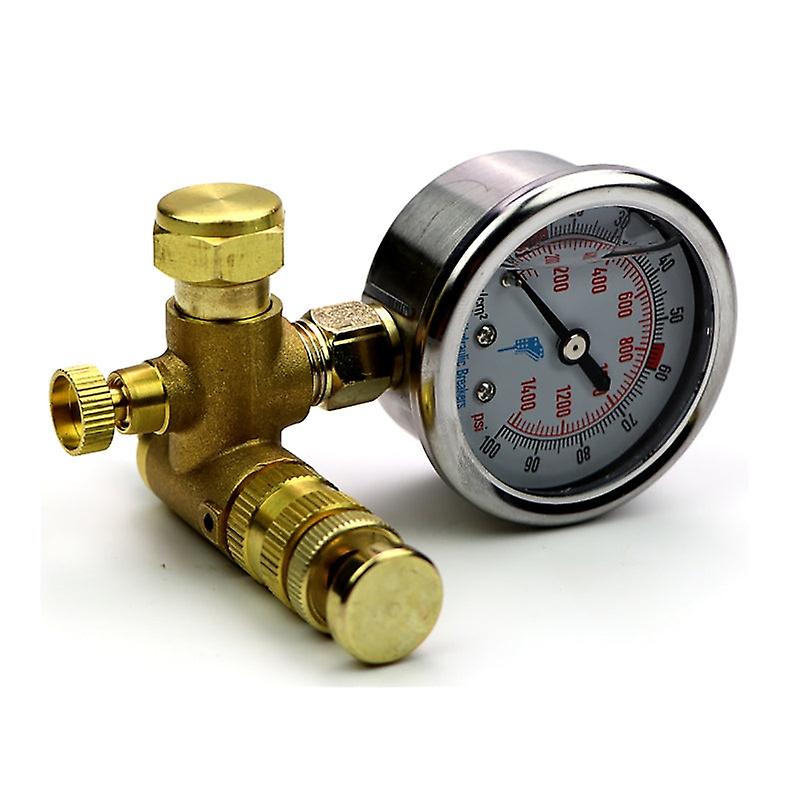Hydraulic Pressure Guage Excavator Hydraulic Pressure Test Kit With Testing Hose Coupling And Gauge Tools 6mpa Pressure Gauges