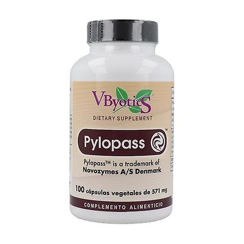 Pylopass 100 vegetable capsules of 571mg