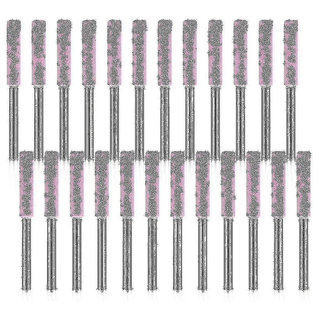 24 Pack Chainsaw Sharpener Grinding Stones Polishing Grinding Tool For Chainsaw Sharpener 3x4.8mm
