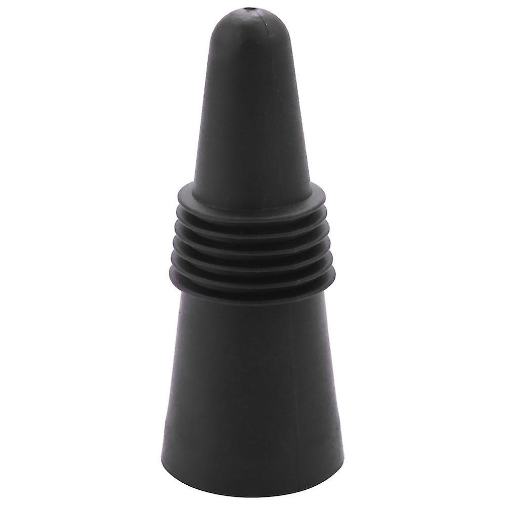 Vinproppar (5-pack), Silikonproppar för vinflaskor och dryckesflaskor, Svarta