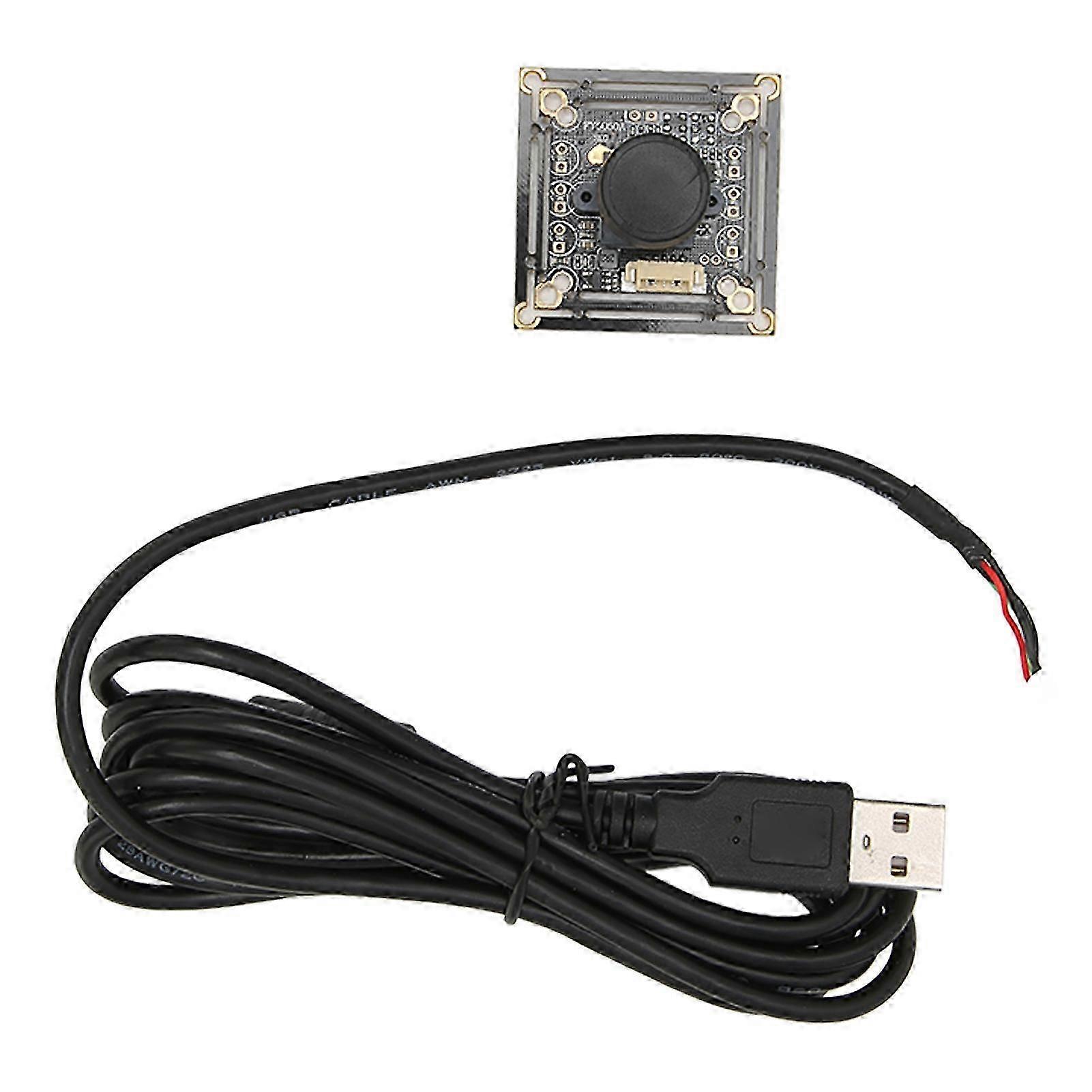 5MP PX USB Camera Module, 96 Degree Viewing Angle, Plug and Play, Drive-Free, Industrial HD USB Camera Module for Outdoor