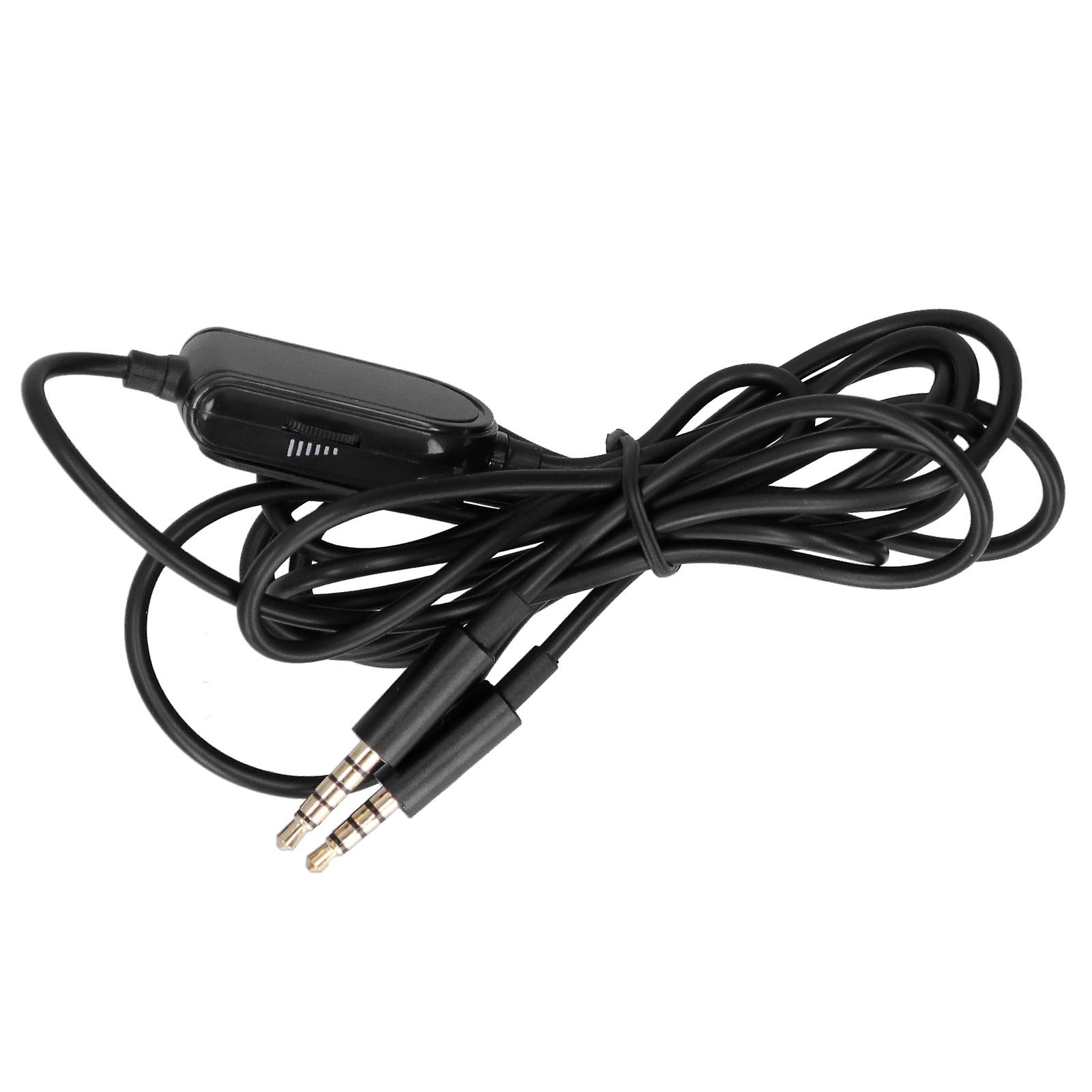 Gaming Headset o Cable with Volume Control & Mic for Logitech Astro A10/A40/A30