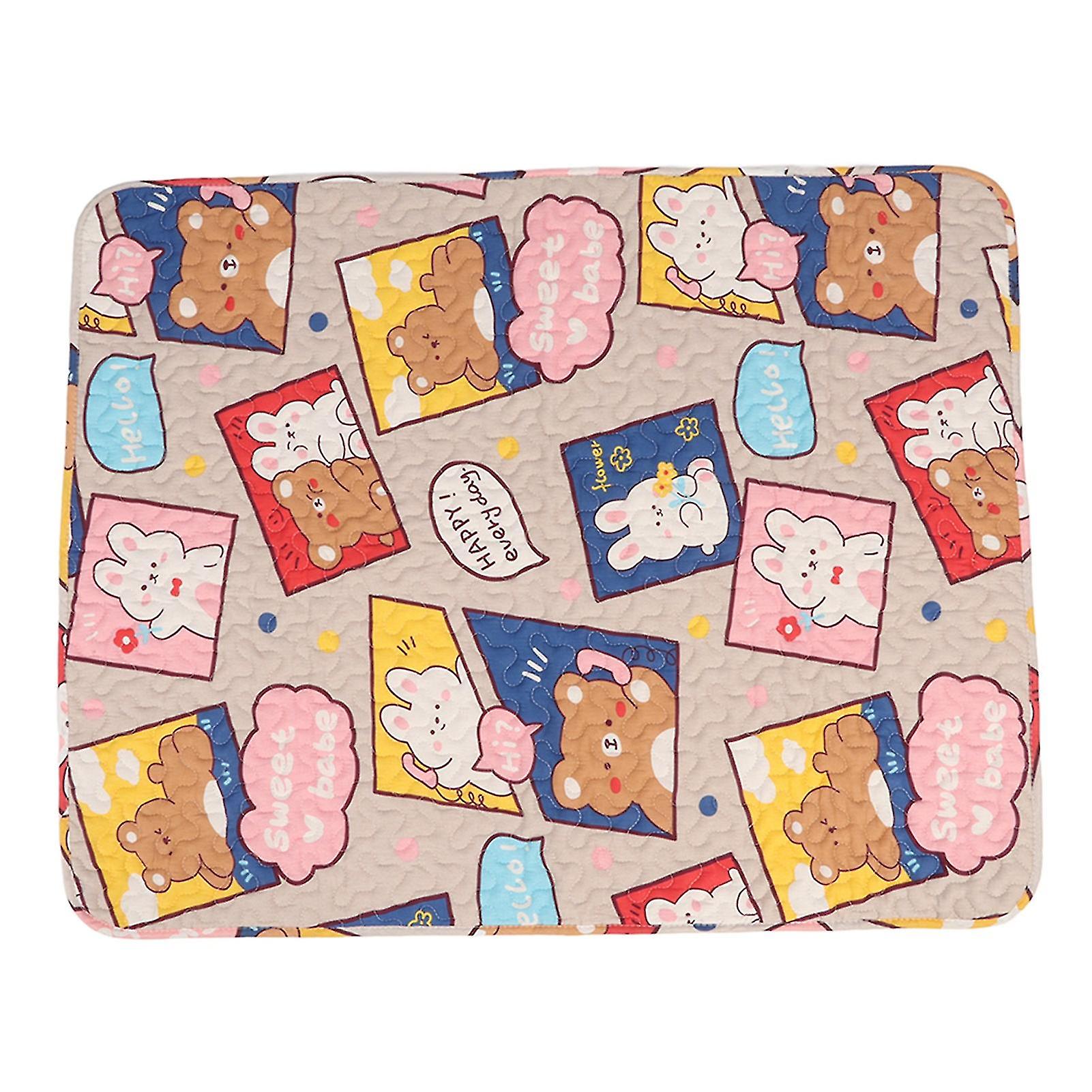 Soft Cotton Pet Sleeping Mat, Super Absorbent, Warm, Comfortable and Non-Slip, Ideal for Spring and Autumn, for Cats and Dogs