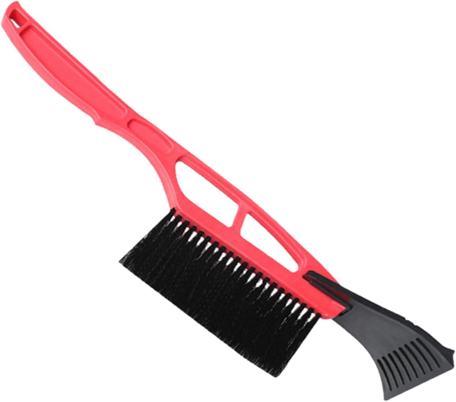 Snow Scraper For Car With Detachable Shovel - Snow -icing Tool With Handle For SUV Trucks Cars Clearing Tools Vehicle Accessories(Red)