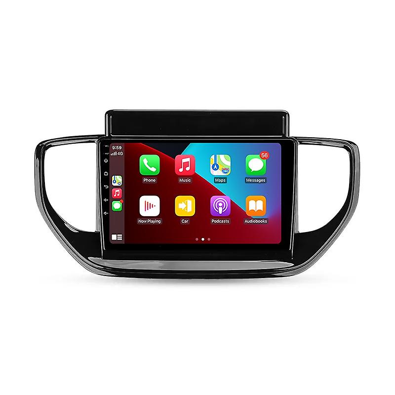 Android GPS Car Radio For Hyundai Solaris 2 II 2020 -2021 Stereo Multimedia Video Player DSP CarPlay