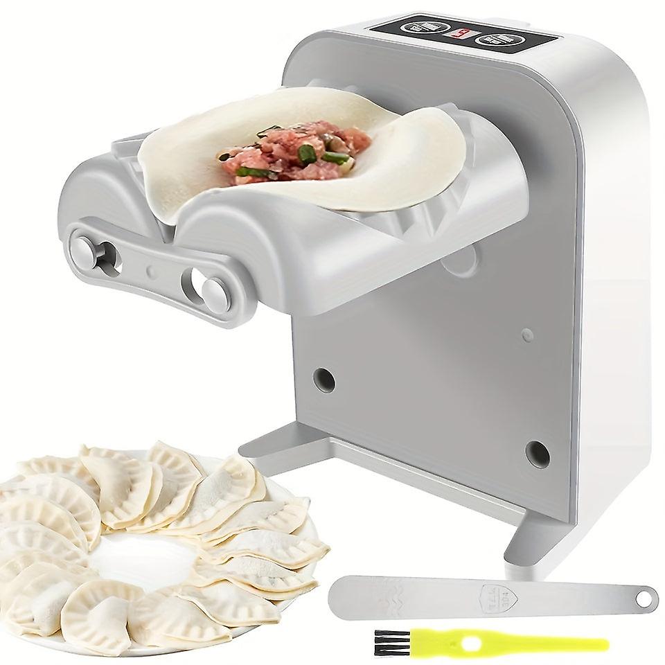 1Pc, Electric Dumpling Maker Machine, Dumpling Maker Press With Spoon And Brush 2 Modes, Quick Dumpling Machine