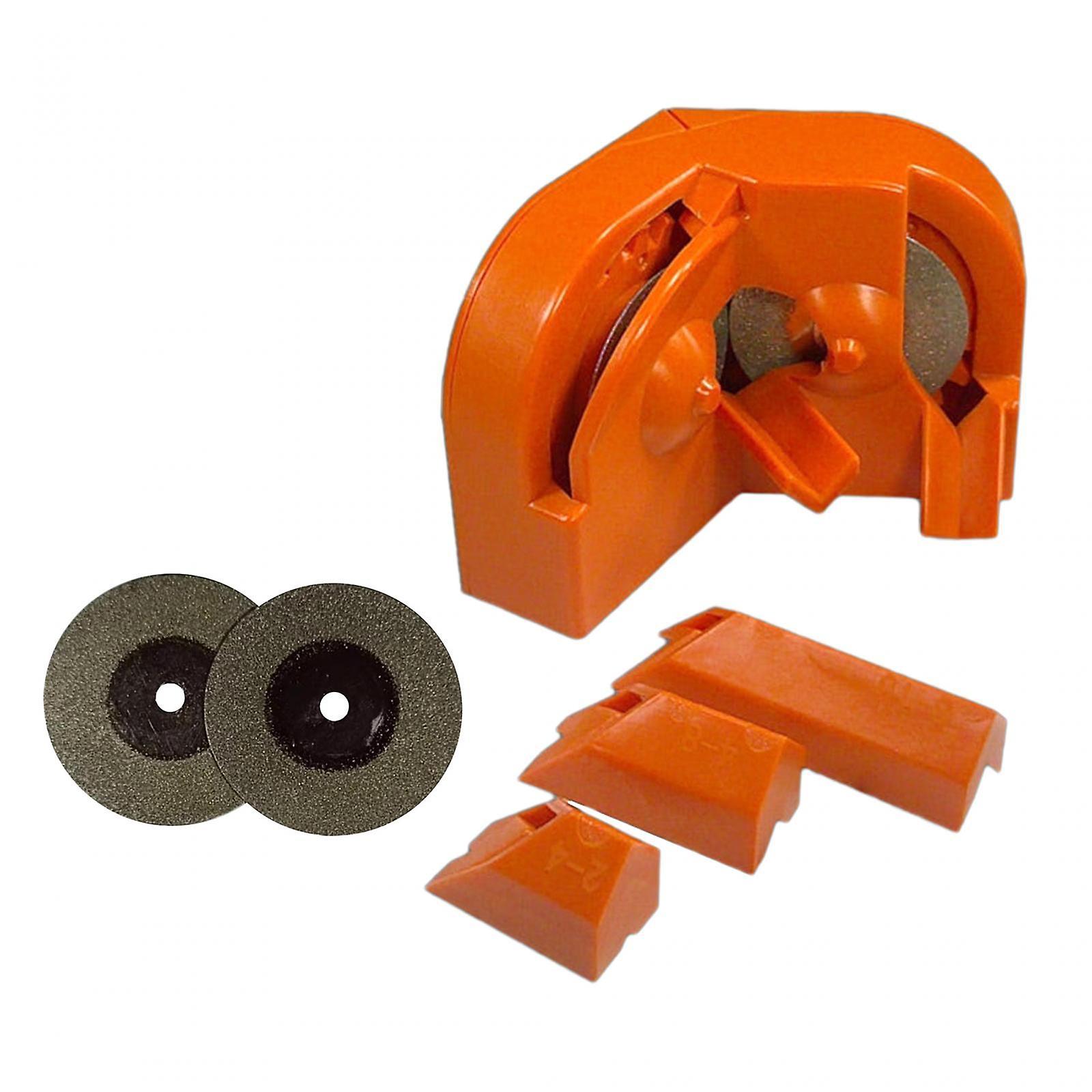 Electric Drill Bit Sharpener Knife Sharpener with 3 Grinding Blocks