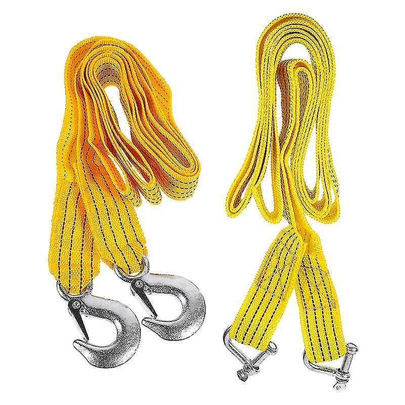 2pcs Powerful Tow Rope