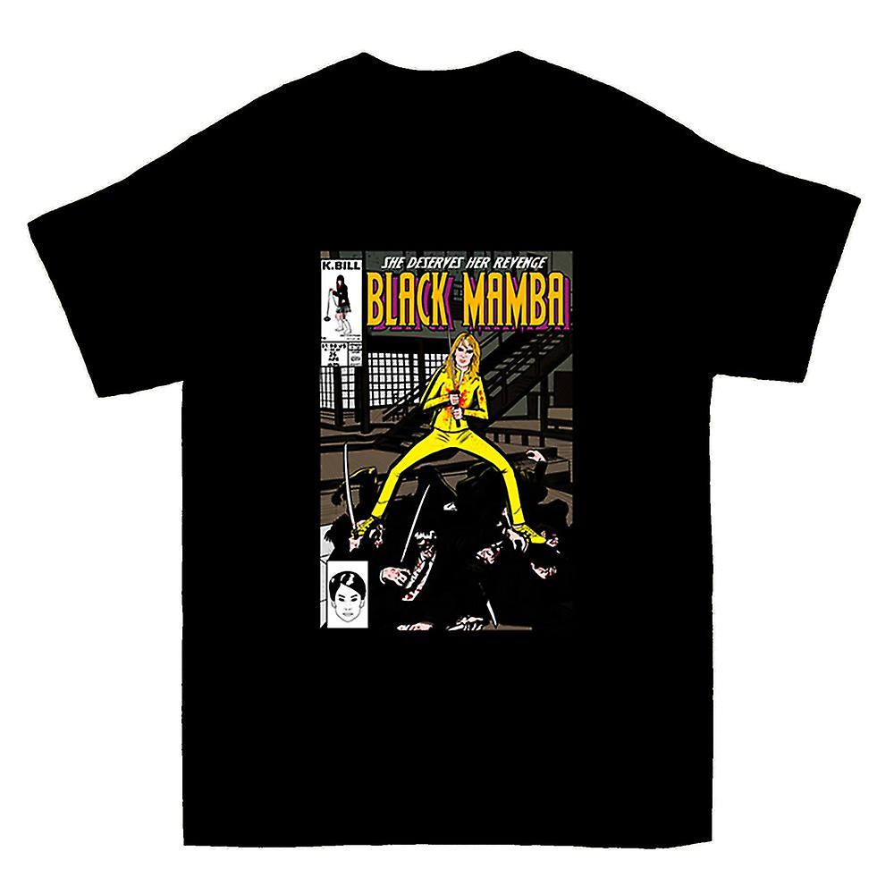 Fekete Mamba póló