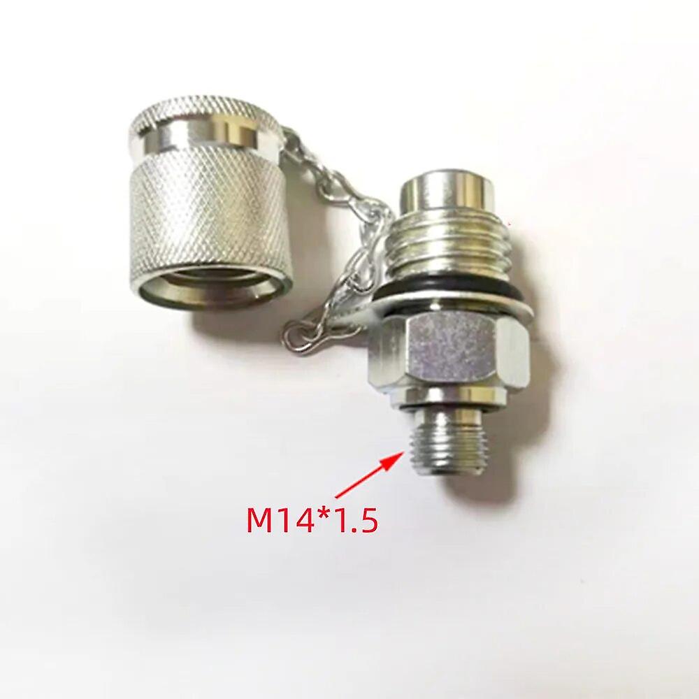 Hydraulischer Prüfadapter 63 MPa – Testkupplung G1/8, G1/4, G3/8 Oder M16x2, Kohlenstoffstahl, NBR-Dichtung, Für Hydrauliksysteme, -40 Bis 120°C