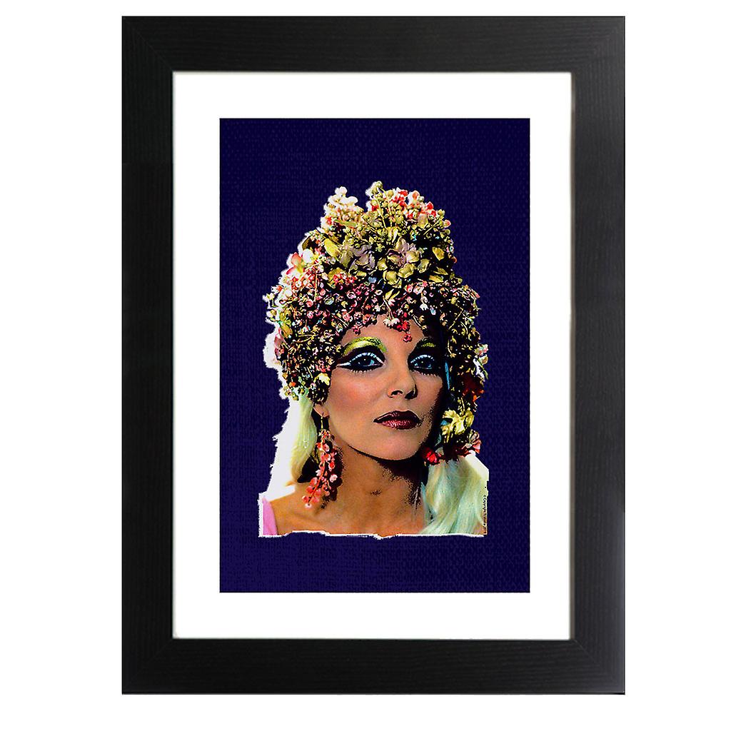 TV Times Joan Collins Space 1999 Framed Print