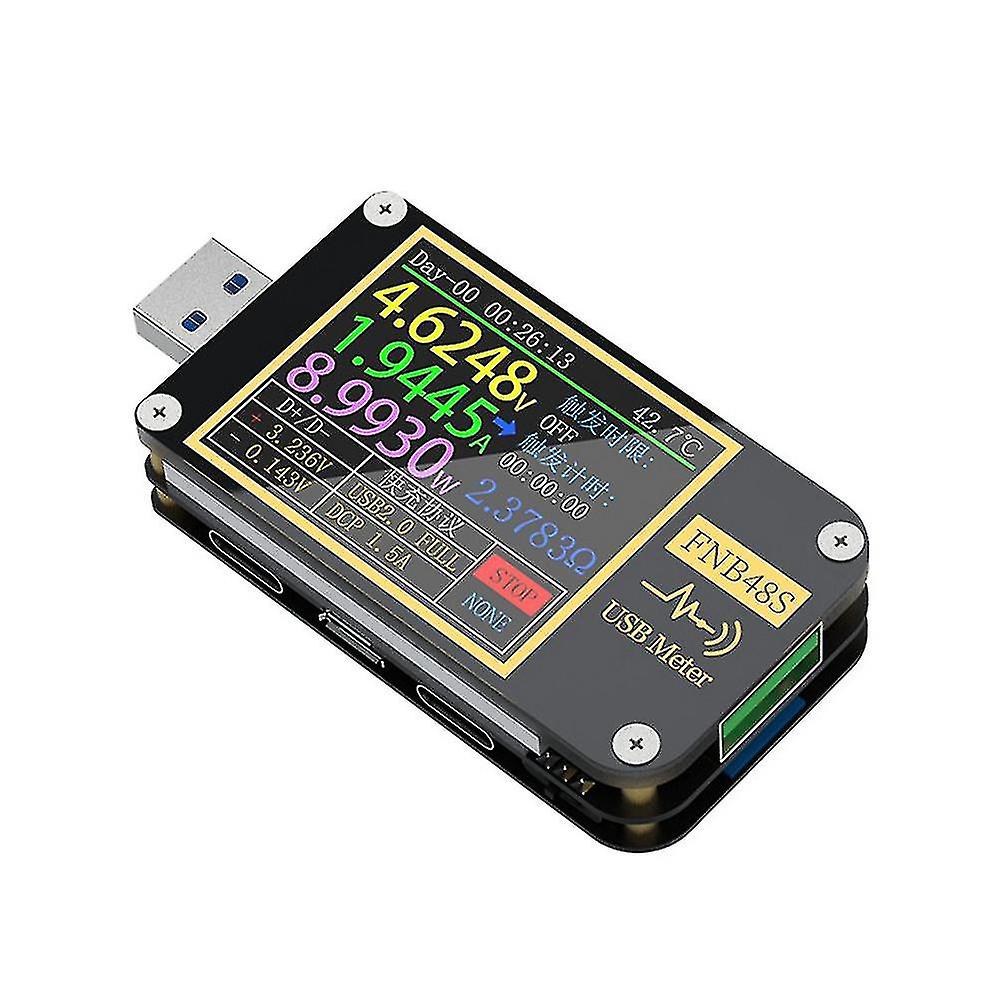 Fnb48s Usb Capacitance Voltage Tester Current Meter Monitor Detection Analyzer Testing Tools Withou
