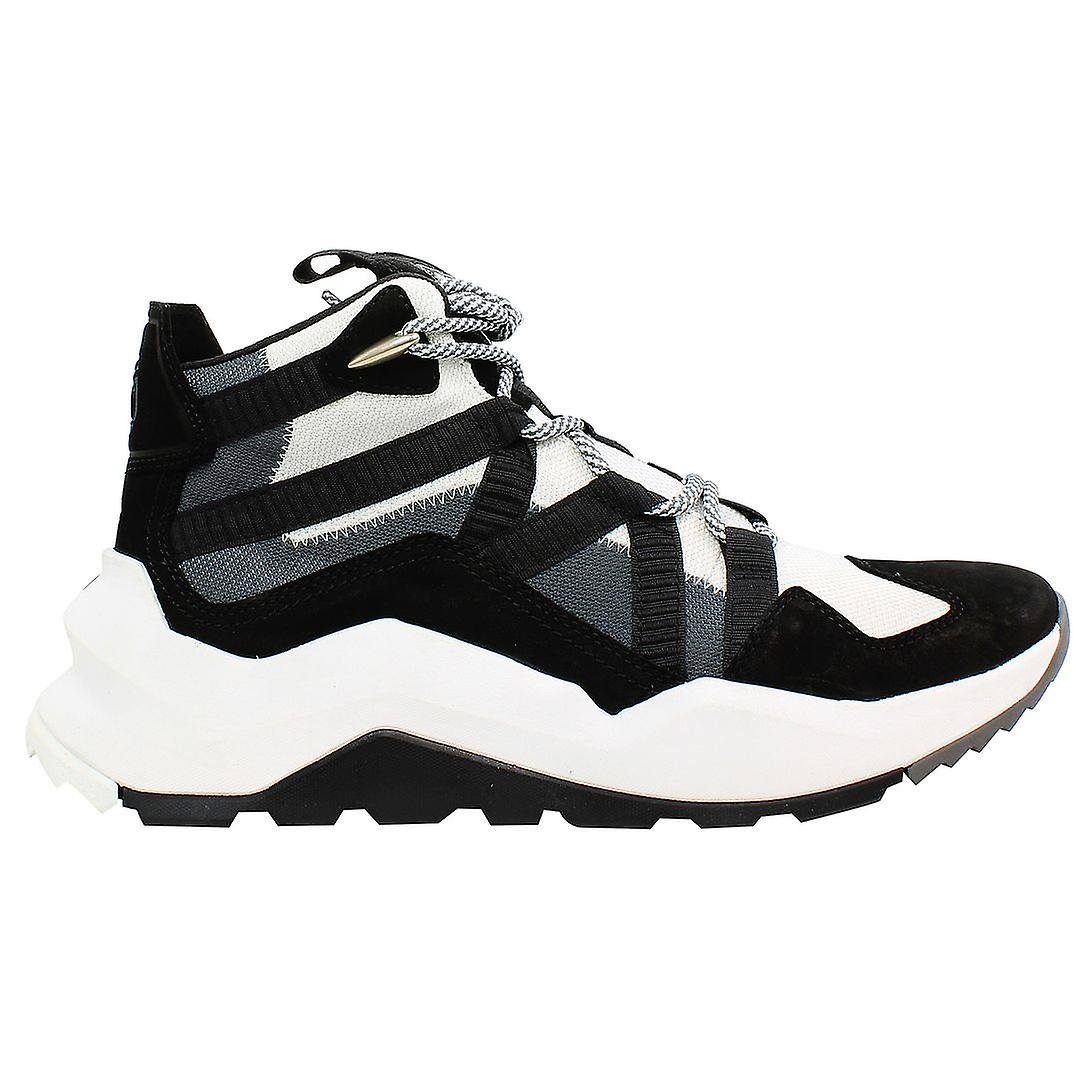Timberland Madbury Mid 系带黑色合成男士运动鞋 A42PX