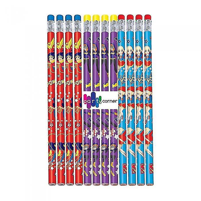 DC Super Hero Girls Pencil Set (Pack of 12)