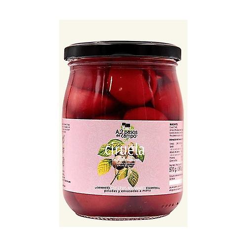 Plums in organic syrup 570 g (Plum)