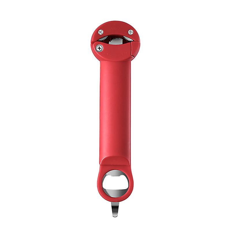 1pc Multifunctional Retractable Bottle Opener Bottle Opener Red
