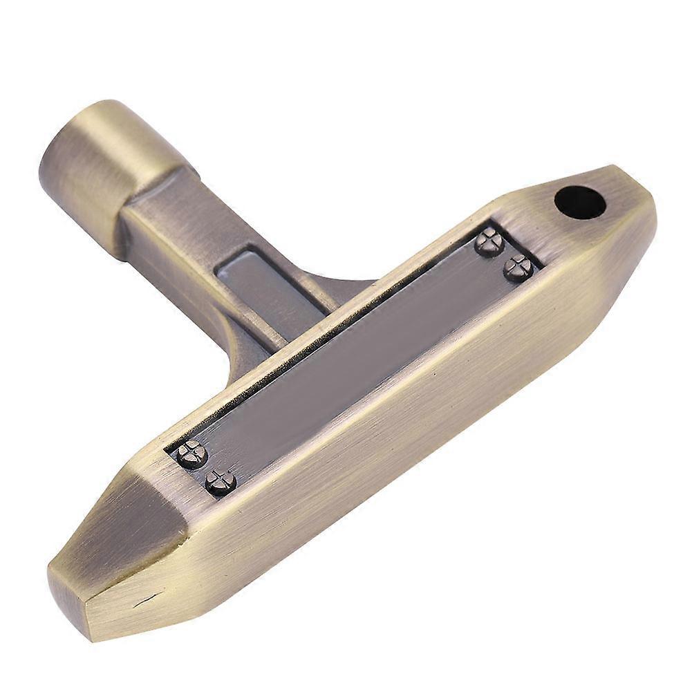 T Shape Metal Drum Kit Tuning Key 5.4x5.4mm Bronze, 5.5x3.8cm