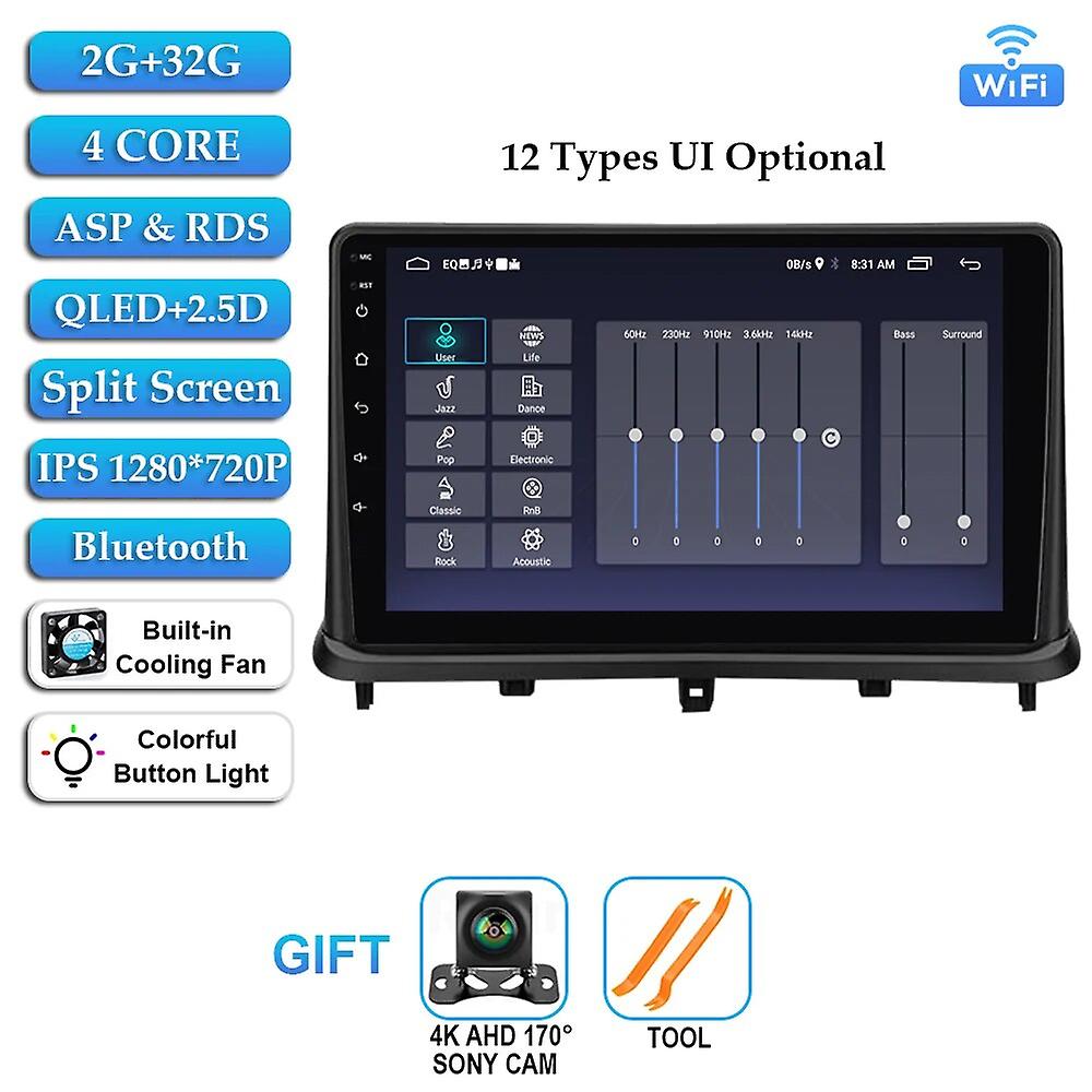 9'' Android 13 For Changan Alsvin V7 2015 Video Player Radio Stereo Gps Navigation Audio Carplay Autoradio No 2 Din Dvd Recorder