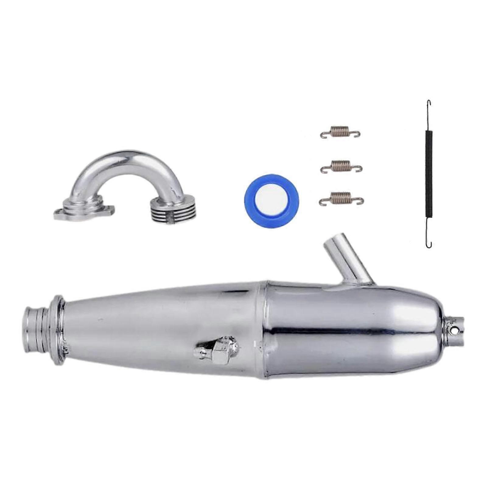 RC Car Exhaust Pipe Stable Accessories Easy to Install Spare Part for 1/8 RC
