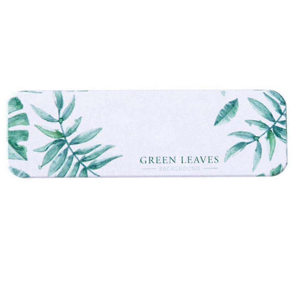 Non slip Mat Waterproof Soap Tray Fast Absorbing Pad (Leaf)