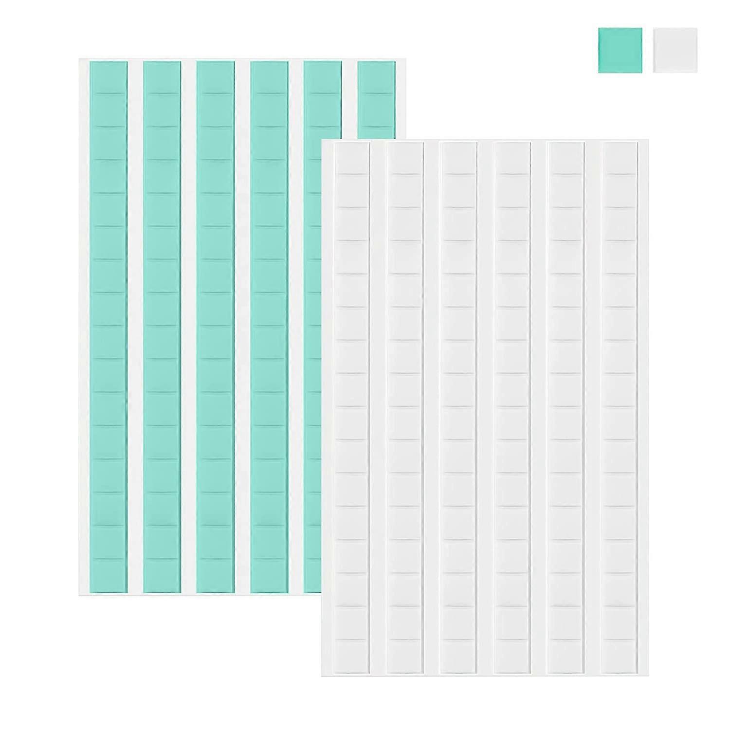 Sticky Tack Putty Removable Adhesive Poster Putty, 200g Mounting Putty Reusable Wall Safe Tack Putty, Tacky Putty(White,Green)