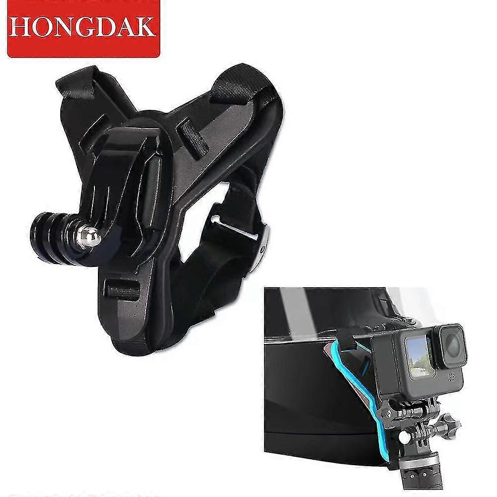Motorcycle Helmet Chin Mount For Gopro Hero 11 10 9 8 7 6 Action Sports Camera Holder Motorcycle Stander Gopro Accessory