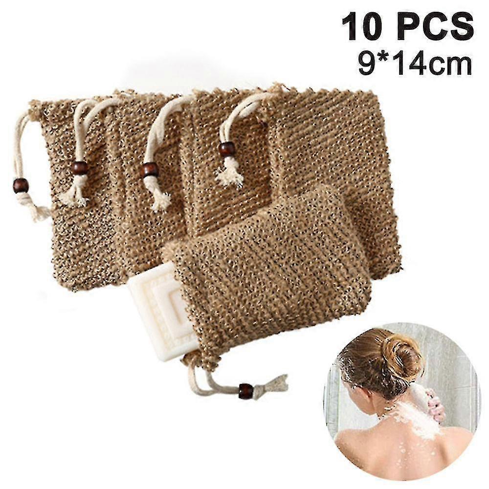 スクラップと保存石鹸に最適な10パックソープバッグ