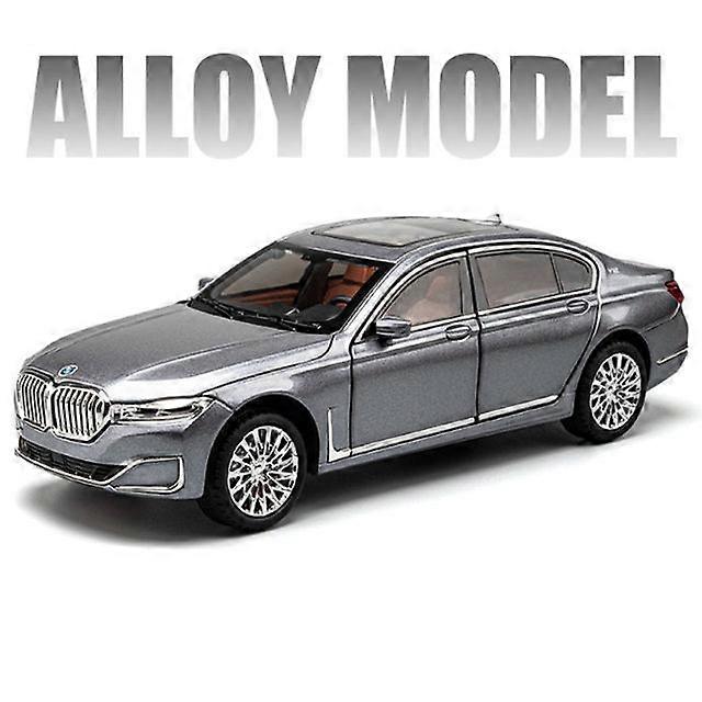 1/24 7 Series 760 LI Alloy Car Model Diecasts Metal Vehicles Car Model Sound and Light Collection Kids Toys Gift