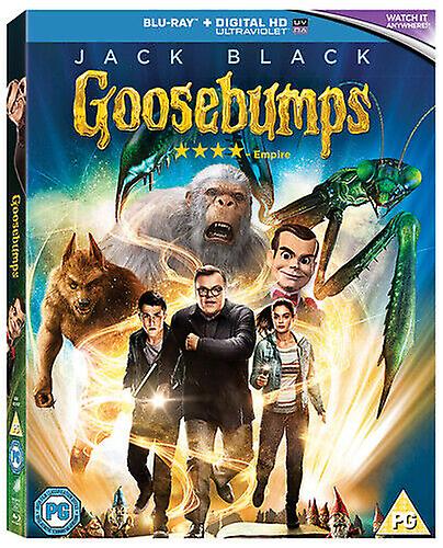 Goosebumps DVD (2016) Jack Black Letterman (DIR) cert PG NEW - Region 2