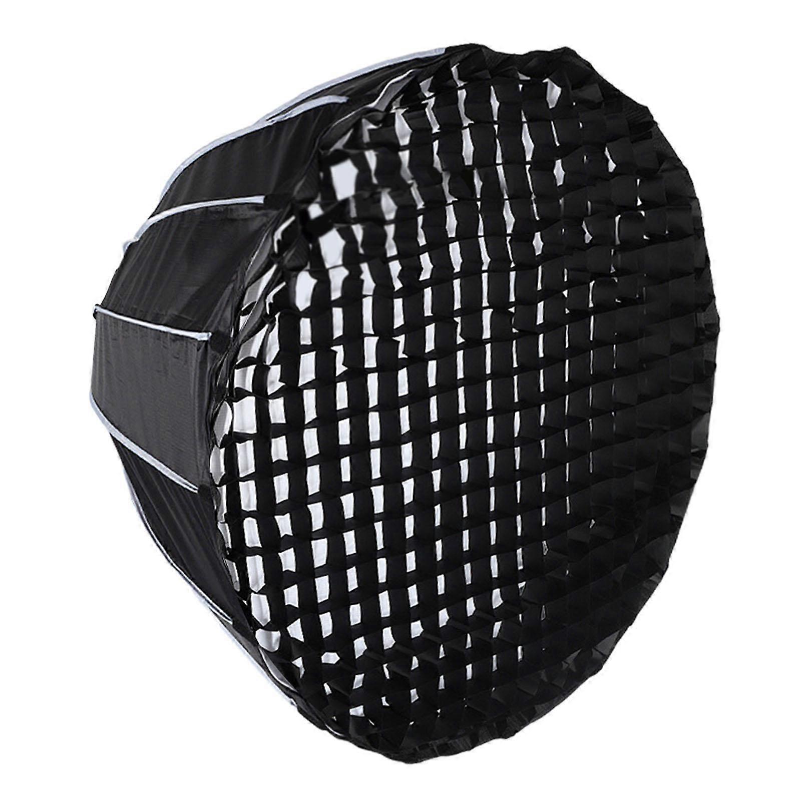Deep Parabolic Softbox Professional Light Strobe Flash Softbox Quick Release 70cm with Grid