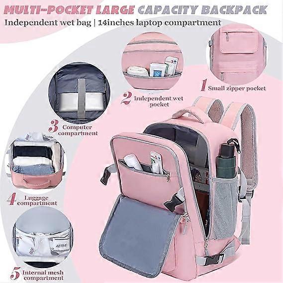 40x30x15 Decathlon Mochila De Viaje 20L Ideal Para Aerolíneas