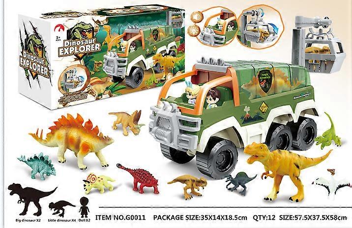 Brinquedos do carro do caminhão do brinquedo para meninos e meninas dos caminhões do portador das crianças, veículos de transporte do caminhão do poder da fricção com estilos claros 11