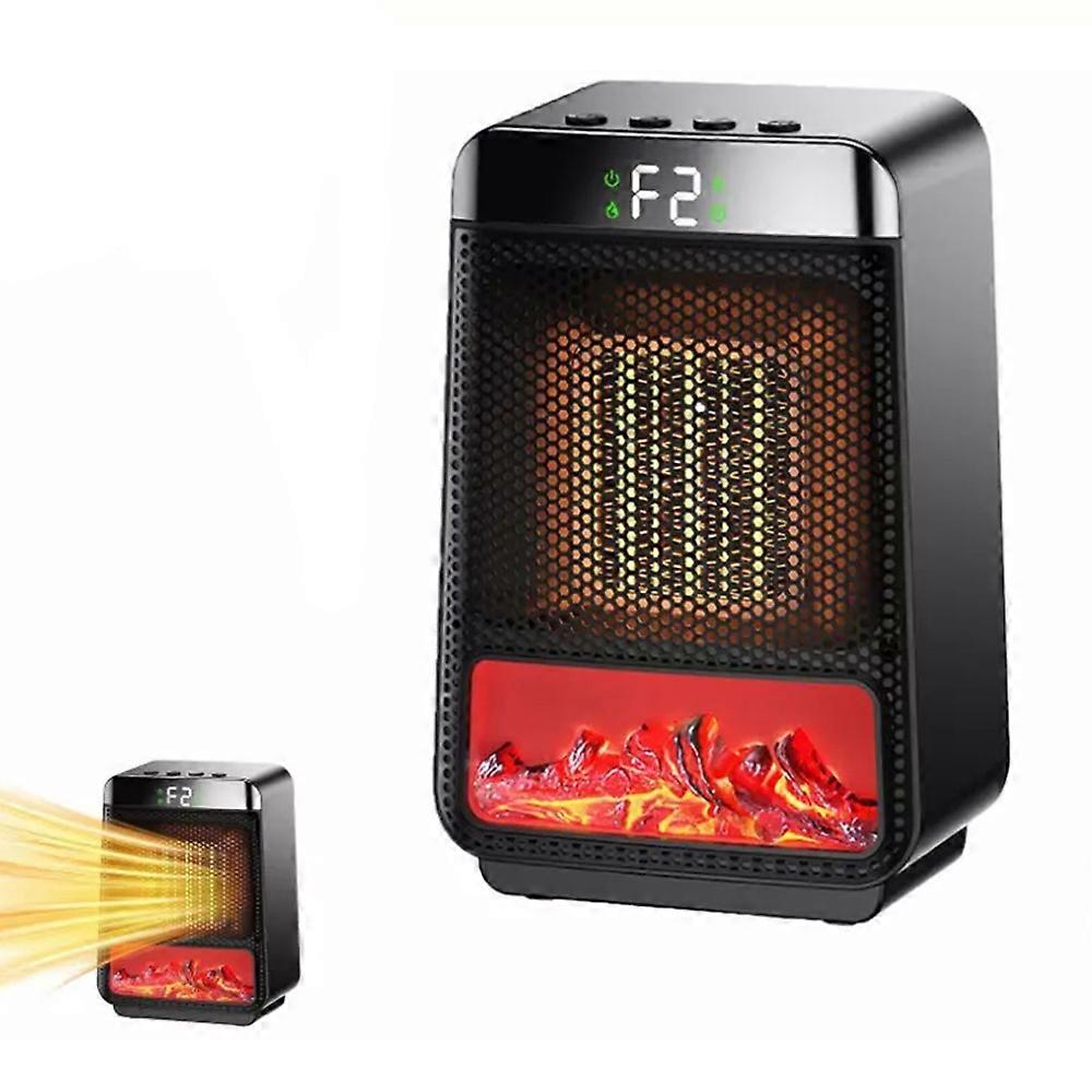 E03-Flame Heater,Space Heaters for Indoor Use,Small Electric Flame Heaters