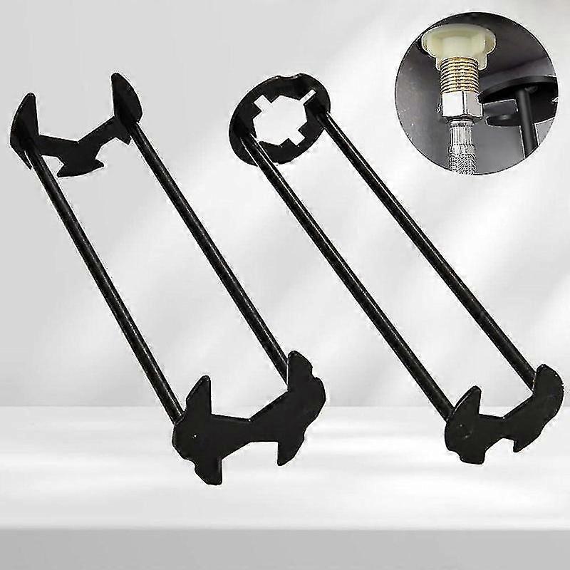 Basin Wrench, Faucet Wrench, Plumbers Wrench, 7 Sizes Sink Wrench Set, Under Sink Wrench Faucet Tool, Universal Under Sink Plumbers Wrench, Faucet Wre